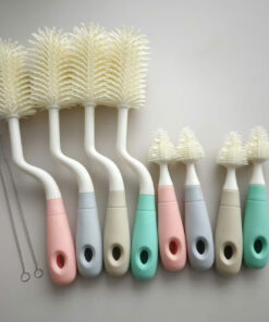 Alternative view of Cọ rửa bình sữa silicon Clevertree 4 chi tiết