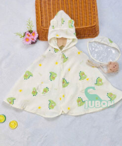 Alternative view of Áo choàng xô muslin chống nắng cho bé