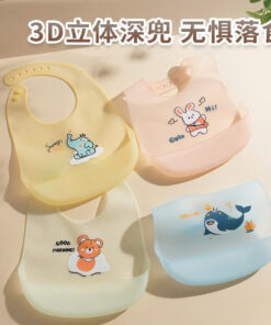 Alternative view of Yếm thạch hoạ tiết đáng yêu có máng hứng