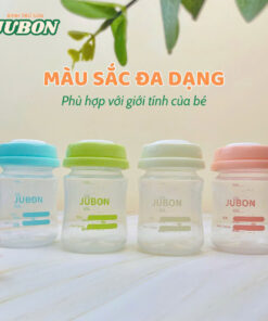 Set 3 bình trữ sữa Jubon cổ rộng 150ml