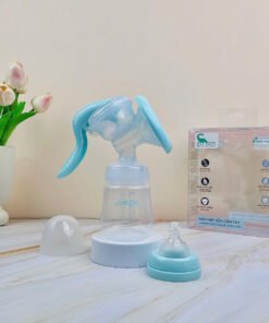 Máy hút sữa bằng tay Jubon có điều chỉnh 2 lực hút