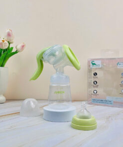 Máy hút sữa bằng tay Jubon có điều chỉnh 2 lực hút
