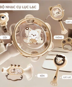 Bộ đồ chơi lục lạc phát nhạc 6 món