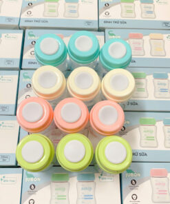 Set 3 bình trữ sữa Jubon cổ rộng 150ml