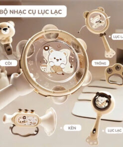 Bộ đồ chơi lục lạc phát nhạc 6 món