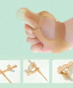 Gặm nướu cho bé đeo ngón tay silicon bảo vệ đầu ngón tay