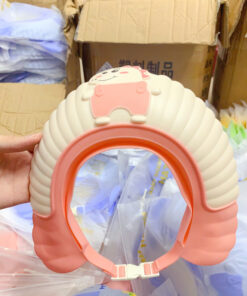 Mũ gội đầu chắn nước họa tiết khủng long chibi