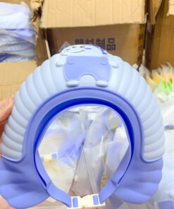 Mũ gội đầu chắn nước họa tiết khủng long chibi