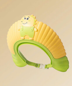 Mũ gội đầu chắn nước họa tiết khủng long chibi