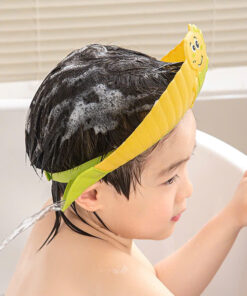 Mũ gội đầu chắn nước họa tiết khủng long chibi