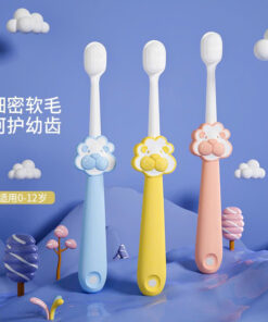 Bàn chải đánh răng sư tử lông mềm cho bé