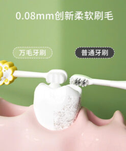 Bàn chải đánh răng sư tử lông mềm cho bé