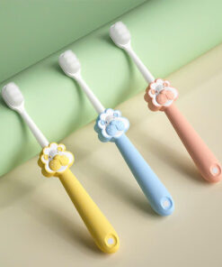 Bàn chải đánh răng sư tử lông mềm cho bé