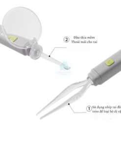 Bộ lấy ráy tai cho bé có đèn 16 Bộ lấy ráy tai cho bé có đèn