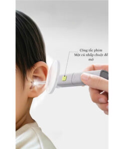 Bộ lấy ráy tai cho bé có đèn 12 Bộ lấy ráy tai cho bé có đèn