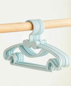 Set 10 móc treo quần áo hình nơ