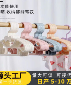 Set 10 móc treo quần áo hình nơ