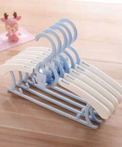 Set 5 móc treo quần áo cao cấp hình gấu