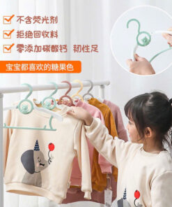 Set 5 móc treo quần áo cao cấp hình gấu