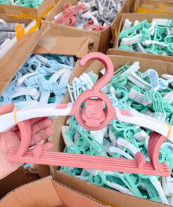 Set 5 móc treo quần áo cao cấp hình gấu