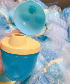 Hộp đựng sữa bột em bé 3 ngăn hình gấu trúc dễ thương