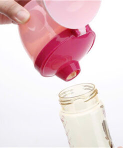 Hộp đựng sữa bột em bé 3 ngăn hình gấu trúc dễ thương