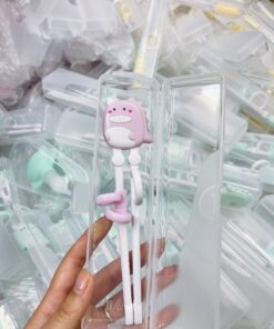 Đũa tập gắp khủng long cho bé kèm hộp