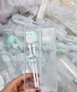 Đũa tập gắp khủng long cho bé kèm hộp