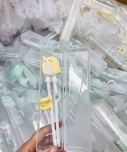 Đũa tập gắp khủng long cho bé kèm hộp