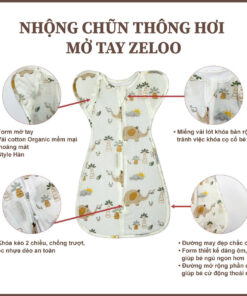 Nhộng chũn thông hơi mở tay Zeloo