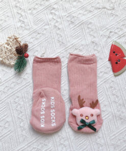 Tất vớ hình thú nổi đáng yêu chống trơn trượt cho bé