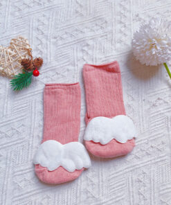 Tất vớ hình thú nổi đáng yêu chống trơn trượt cho bé