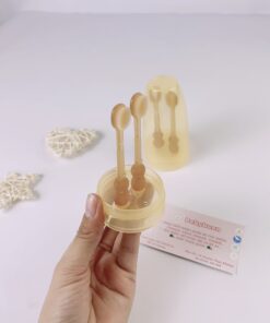 Set rơ lưỡi và bàn chải silicon cho bé 0-18m