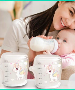 Túi trữ sữa cho bé có vạch chia dung tích tiện lợi