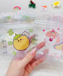 Túi trữ sữa cho bé có vạch chia dung tích tiện lợi