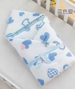 Ủ choàng trần bông hạt đậu siêu ấm cho bé