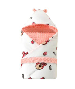 Ủ choàng trần bông hạt đậu siêu ấm cho bé