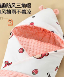 Ủ choàng trần bông hạt đậu siêu ấm cho bé