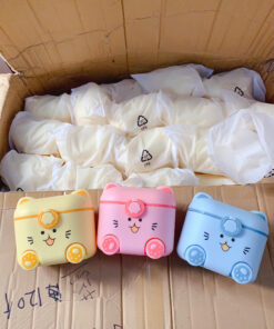 Hộp đựng sữa bột hình mèo dễ thương