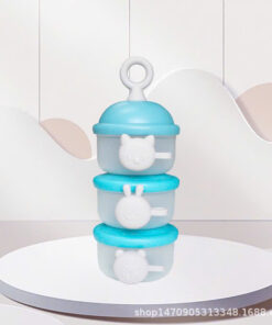 Hộp đựng sữa bột, hộp chia thức ăn 3 tầng