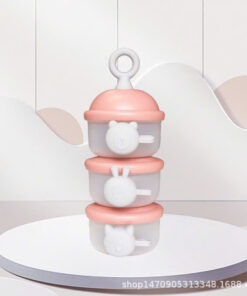 Hộp đựng sữa bột, hộp chia thức ăn 3 tầng