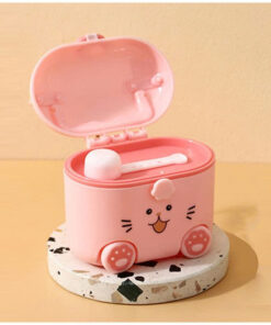 Hộp đựng sữa bột hình mèo dễ thương