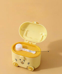 Hộp đựng sữa bột hình mèo dễ thương