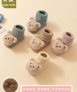 Tất gấu nổi lót bông