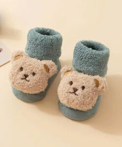 Tất gấu nổi lót bông