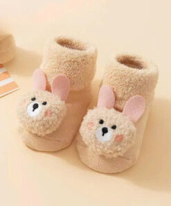 Tất thú lót bông hình thú nổi