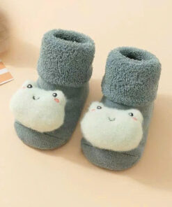 Tất thú lót bông hình thú nổi