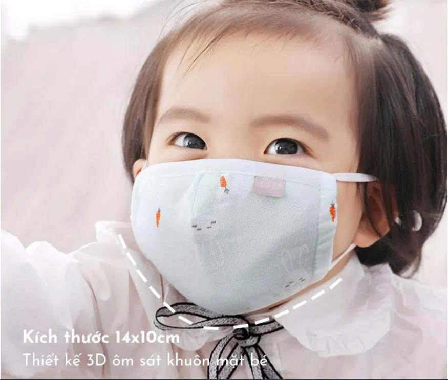 Khẩu trang nút 5 Khẩu trang nút